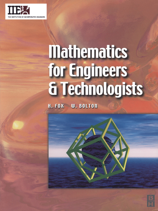 Title details for Mathematics for Engineers and Technologists by Huw Fox - Available